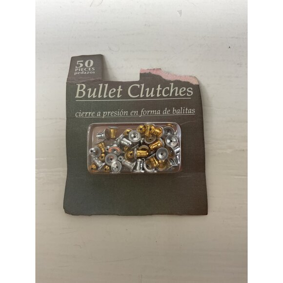 Bullet Clutches 50 Pieces For Adult Fashion & Decorative Use Made In China - Picture 1 of 2